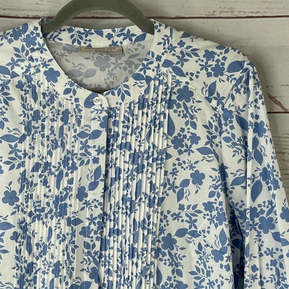 Woman Within Perfect Pintucked Shirt Size 18/20 - Picture 3 of 10